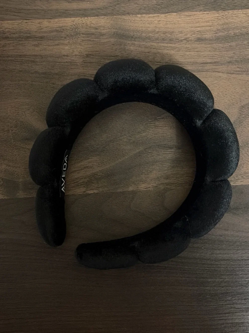 AVEDA Black Padded Bubble Headband